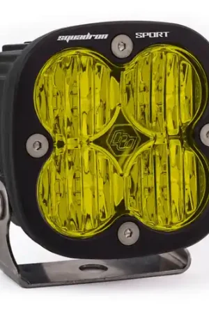 Baja Designs Squadron Sport Wide Cornering Black LED Light Pod Pattern - Amber - 550015 Super Sale