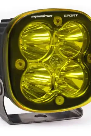 Hot Deal Baja Designs Squadron Sport Work/Scene Pattern Black LED Light Pod - Amber - 550016