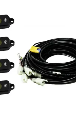 Popular Baja Designs Universal Amber Rock Light Kit - 447056