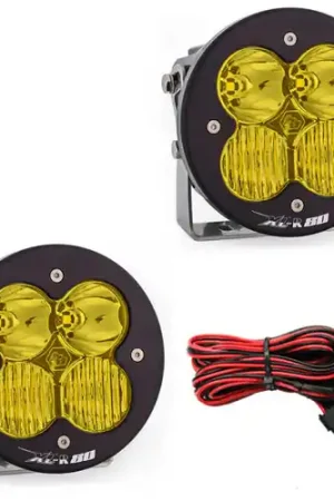 Certified Baja Designs XL R 80 Series Driving Combo Pattern Pair LED Light Pods - Amber - 767813