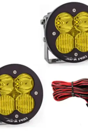 Holiday Sale Baja Designs XL R Pro Series Driving Combo Pattern Pair LED Light Pods - Amber - 537813