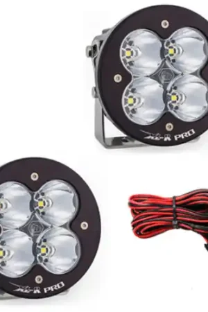 Last Chance Baja Designs XL R Pro Series High Speed Spot Pattern Pair LED Light Pods - 537801