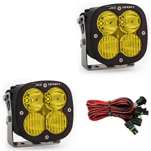 Baja Designs XL Sport Series Driving Combo Pattern Pair LED Light Pods - Amber - 567813 High Quality