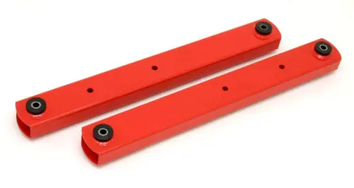 Last Chance BMR 1964-1972 Grand Sport | Skylark | El Camino | Chevelle | Malibu | Monte Carlo | Cutlass | 442 | Lemans | GTO (A-Body) Non-Adj. Boxed Lower Control Arms (Polyurethane) - Red - BCA005R