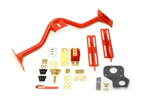 BMR 1967-1969 Camaro | Firebird (1st Gen F-Body) T56 Six Speed Conversion Kit - Red - TCK005R Time-Limited