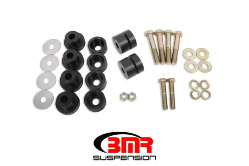 BMR 1967-1981 Camaro | Firebird (1st / 2nd Gen F-Body) Front Subframe Body Mount Bushing Kit - Delrin - BMB001 Special Offer