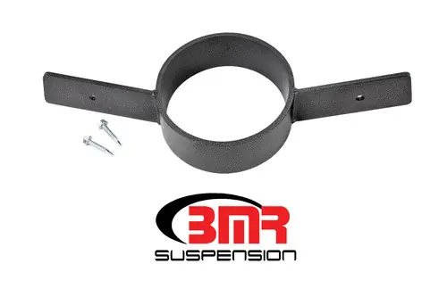 BMR 1968-1972 Grand Sport | Skylark | El Camino | Chevelle | Malibu | Monte Carlo | Cutlass | 442 | Lemans | GTO (A-Body) Driveshaft Safety Loop - Black Hammertone - DSL007H Top Pick
