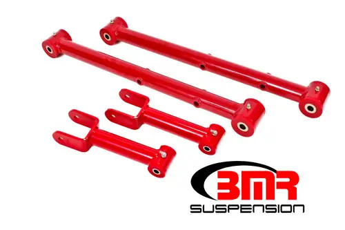 No Minimum Order BMR 1968-1972 Grand Sport | Skylark | El Camino | Chevelle | Malibu | Monte Carlo | Cutlass | 442 | Lemans | GTO (A-Body) Non-Adj. Rear Suspension Kit - Red - RSK011R