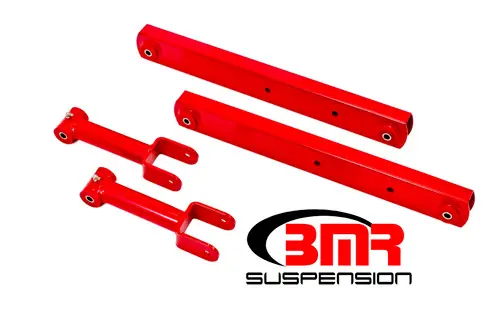 Bulk Order BMR 1968-1972 Grand Sport | Skylark | El Camino | Chevelle | Malibu | Monte Carlo | Cutlass | 442 | Lemans | GTO (A-Body) Non-Adj. Rear Suspension Kit - Red - RSK012R