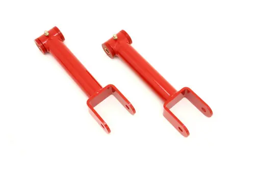 Big Sale BMR 1968-1972 Grand Sport | Skylark | El Camino | Chevelle | Malibu | Monte Carlo | Cutlass | 442 | Lemans | GTO (A-Body) Non-Adj. Upper Control Arms (Polyurethane) - Red - UTCA004R