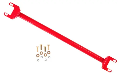 BMR 1968-1972 Grand Sport | Skylark | El Camino | Chevelle | Malibu | Monte Carlo | Cutlass | 442 | Lemans | GTO (A-Body) Shock Tower Brace Rear Red - STB412R Markdown