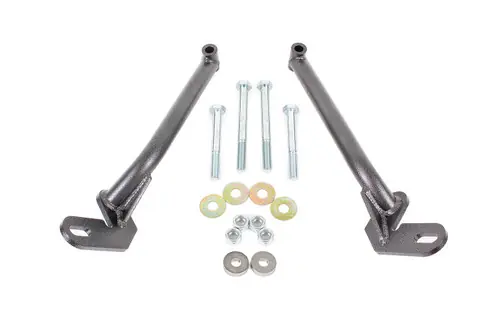Don’t Miss Out BMR 1978-1987 Grand National | Regal | Monte Carlo | El Camino | Malibu | Cutlass | Grand Prix (G-Body) Control Arm Reinforcement Braces - Black Hammertone - RB003H
