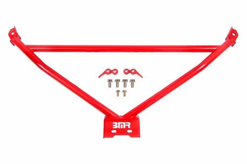 Must Have BMR 1978-1987 Grand National | Regal | Monte Carlo | El Camino | Malibu | Cutlass | Grand Prix (G-Body) Front Reinforcement Chassis Brace Red - CB460R