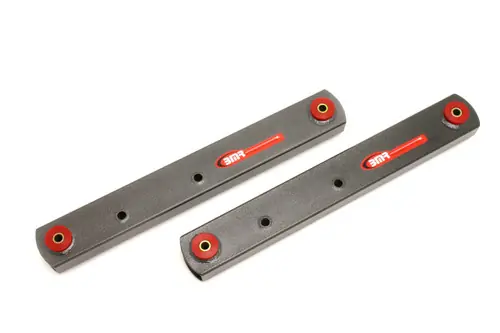 Limited Offer BMR 1978-1987 Grand National | Regal | Monte Carlo | El Camino | Malibu | Cutlass | Grand Prix (G-Body) Non-Adj. Boxed Lower Control Arms (Polyurethane) - Black Hammertone - BCA003H