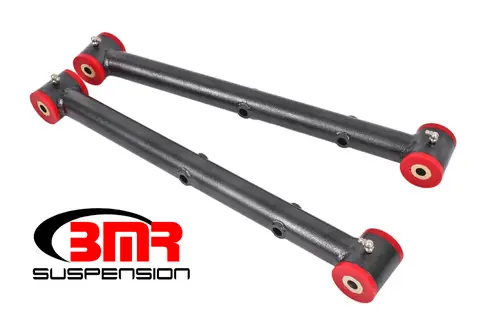 BMR 1978-1987 Grand National | Regal | Monte Carlo | El Camino | Malibu | Cutlass | Grand Prix (G-Body) Non-Adj. Lower Control Arms (Polyurethane) - Black Hammertone - TCA039H Buy Today
