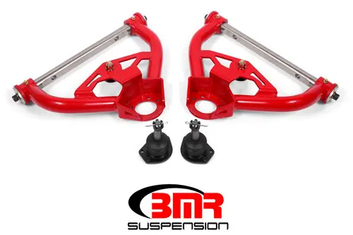 Shop Now BMR 1978-1987 Grand National | Regal | Monte Carlo | El Camino | Malibu | Cutlass | Grand Prix (G-Body) Non-Adj. Upper A-Arms (Polyurethane) - Red - AA012R