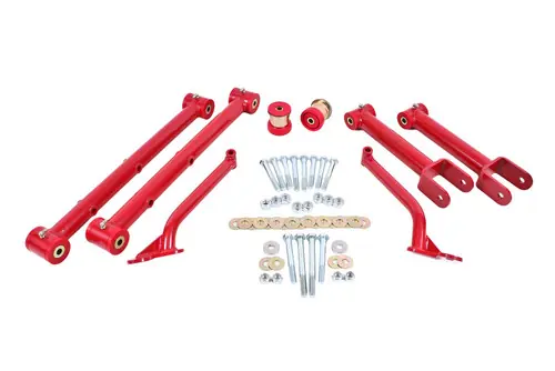 Order Now BMR 1978-1987 Grand National | Regal | Monte Carlo | El Camino | Malibu | Cutlass | Grand Prix (G-Body) Rear Suspension Kit - Red - RSK468R