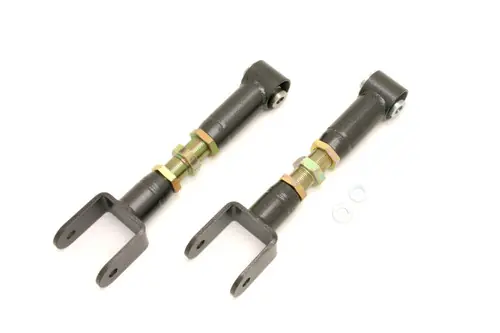 BMR 1978-1987 Grand National | Regal | Monte Carlo | El Camino | Malibu | Cutlass | Grand Prix (G-Body) Upper Control Arms On-Car Adj. w/ Spherical Bearings - Black Hammertone - UTCA016H Free Shipping