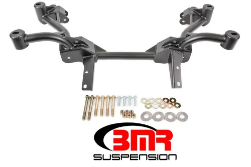 BMR 1982-1992 GM F-Body (Camaro, Firebird) 3rd Gen 3rd Gen F-Body K-Member w/ No Motor Mounts and Pinto Rack Mounts - Black Hammertone - KM006-1H Brand New
