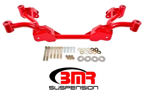 BMR 1982-1992 GM F-Body (Camaro, Firebird) 3rd Gen 3rd Gen F-Body K-Member w/ No Motor Mounts and STD. Rack Mounts - Red - KM006R New Release