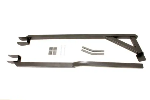 BMR 1982-1992 GM F-Body (Camaro, Firebird) 3rd Gen 3rd Gen F-Body Weld-On Boxed Subframe Connector (Outside Frame Exhaust) - Black Hammertone - SFC009H Discount