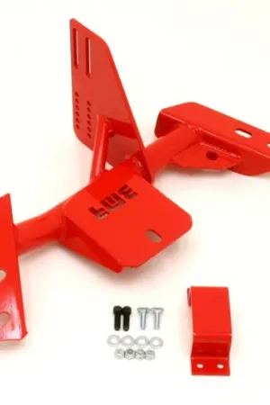 Direct From Manufacturer BMR 1984-1992 3rd Gen F-Body (Camaro, Firebird) Torque Arm Relocation Crossmember TH350 / PG - Red - TCC018R