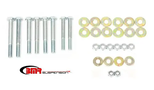 No Minimum Order BMR 1991-1996 Impala SS | Caprice (B-Body) Control Arm Hardware Kit Rear Upper And Lower - Zinc plated - RH004