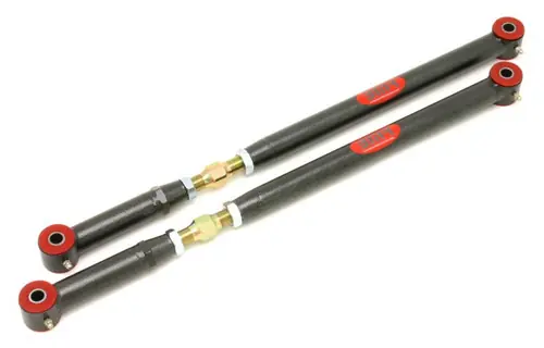 Discount BMR 1996-2006 Monte Carlo | Regal | Intrigue | Grand Prix (W-Body) Rear Rearward Mount Adj. Lateral Arms - Black Hammertone - TCA013H