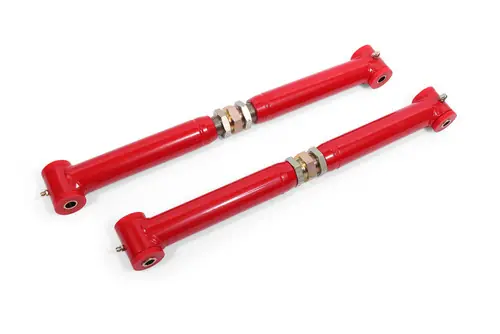 In Demand BMR 2002-2010 Chevy SSR On-Car Adj. Lower Control Arms (Polyurethane) - Red - TCA023R