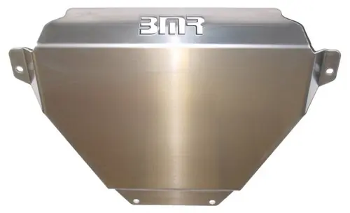 Exclusive BMR 2004-2006 GTO Skid Guard (Aluminum) - Bare w/BMR Logo - SG001L