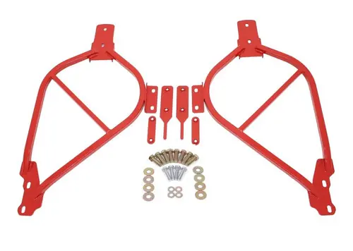 BMR 2014-2017 Chevy SS Bolt-On Subframe Connectors - Red - SFC013R Free Delivery