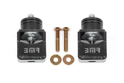 Direct From Factory BMR 2014-2017 Chevy SS | 2008-2009 Pontiac G8 Motor Mount Kit (Solid Bushings) Black Hammertone - MM301H