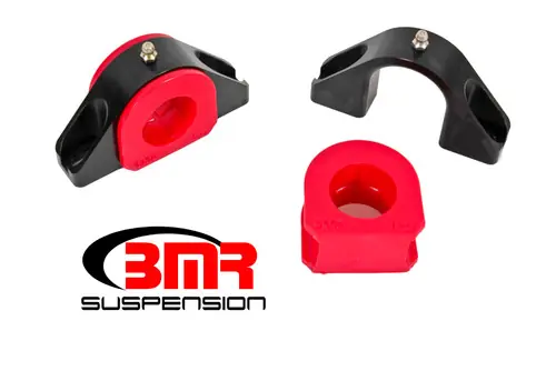 BMR Universal 1.375in Billet Aluminum Sway Bar Mount Mount (Polyurethane) - Black - SMK010 Get Yours