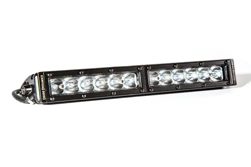 Diode Dynamics 12 In LED Light Bar Single Row Straight Clear Driving Each Stage Series Mega Sale