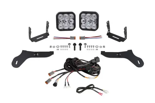 Special Offer Diode Dynamics 17-20 Ford Raptor SS5 Bumper LED Pod Light Kit - Pro White Combo