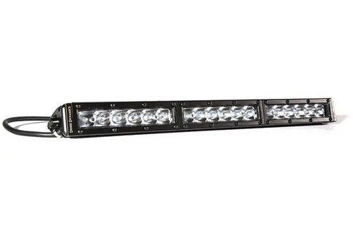 Diode Dynamics 18 In LED Light Bar Single Row Straight Clear Driving Each Stage Series Super Sale
