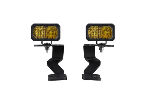Diode Dynamics 2022 Toyota Tundra C2 Pro Stage Series Ditch Light Kit- Yellow Combo Must Have