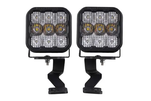 Diode Dynamics 2022 Toyota Tundra SS5 Sport Stage Series Ditch Light Kit - White Combo Budget