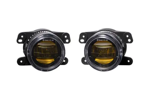 Final Sale Diode Dynamics Elite Series Type M Fog Lamps - Yellow (Pair)