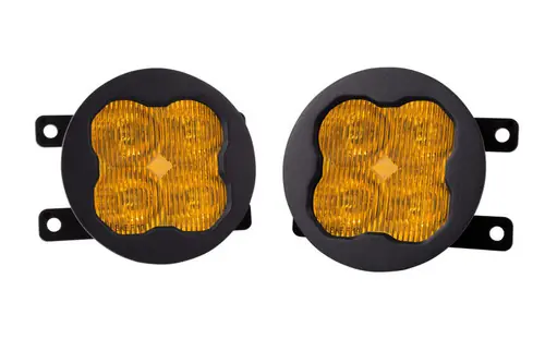 Latest Diode Dynamics SS3 LED Pod Max Type A Kit - Yellow SAE Fog
