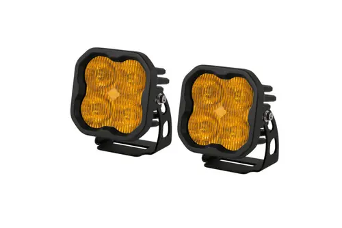 Diode Dynamics SS3 Max ABL - Yellow SAE Fog Standard (Pair) Low Price