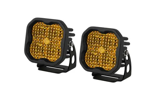 Diode Dynamics SS3 Pro ABL - Yellow Flood Standard (Pair) Grab Now