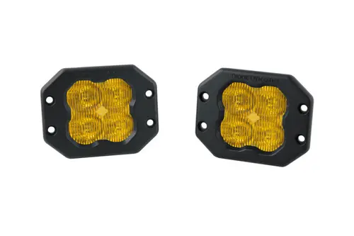 Diode Dynamics SS3 Sport ABL - Yellow SAE Fog Flush (Pair) Sale