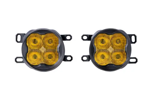 Diode Dynamics SS3 Type CGX LED Fog Light Kit Sport - Yellow SAE Fog Fresh Stock