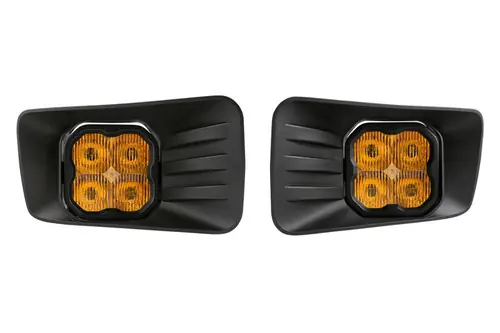 Free Delivery Diode Dynamics SS3 Type CH LED Fog Light Kit Max ABL - Yellow SAE Fog