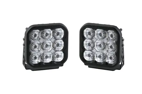 Diode Dynamics SS5 LED Pod Pro - White Driving (Pair) Direct From Factory