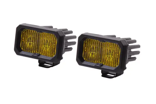 Diode Dynamics Stage Series 2 In LED Pod Sport - Yellow Fog Standard ABL (Pair) Don’t Miss Out