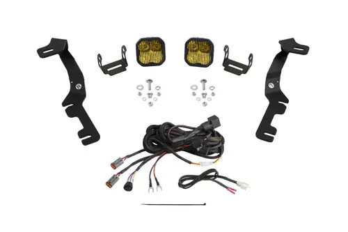 Mega Sale Diode Dynamics Stage Series Ditch Light Kit for 2019-Present Ram SS3 - Sport Yellow Combo