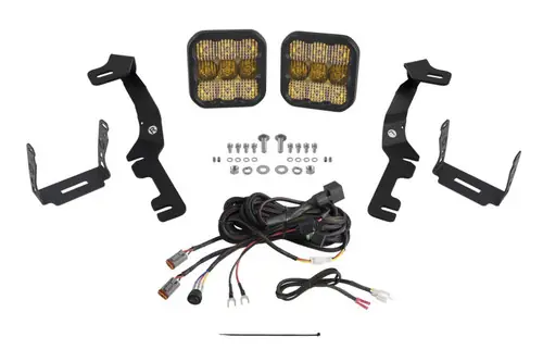 Diode Dynamics Stage Series Ditch Light Kit for 2019-Present Ram SS5 - Sport Yellow Combo Price Cut