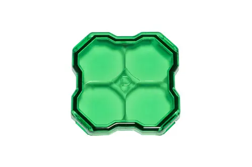 Diode Dynamics Stage Series Rock Lights - Green Clear Lens Low Price